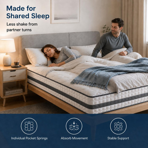 Luxury hybrid mattress - hybrid, memory