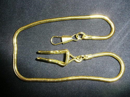 Brand new gold plated - , snake