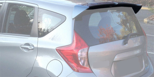 Rear trunk unpainted spoiler - rear,