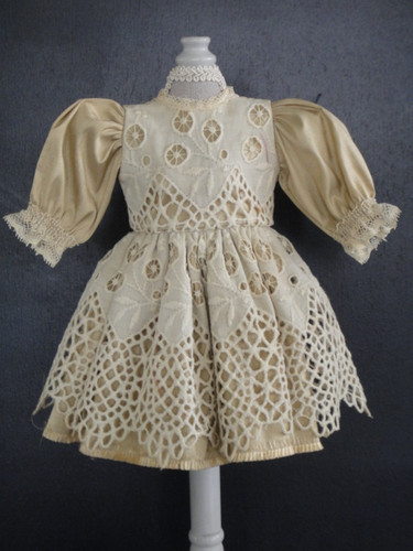 Silk dress for antique - silk,