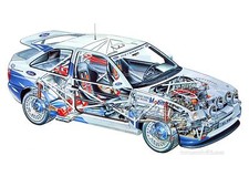 Ford Escort RS Cosworth Front