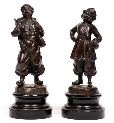 Antique pair french - of, fin