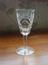 Waterford Cut Crystal "Ashling"  Pattern Sherry Glass 6cl   x 1 