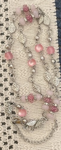 Pink beaded convertible - pink,