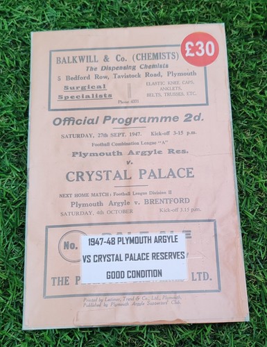 Plymouth argyle crystal - plymouth,