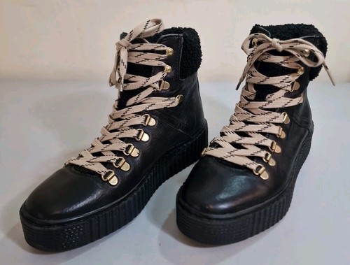 Shoe the bear black flat - shoe,