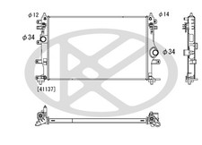 RADIATOR ENGINE COOLING FITS