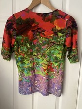 agnes b. Stretch top colourful