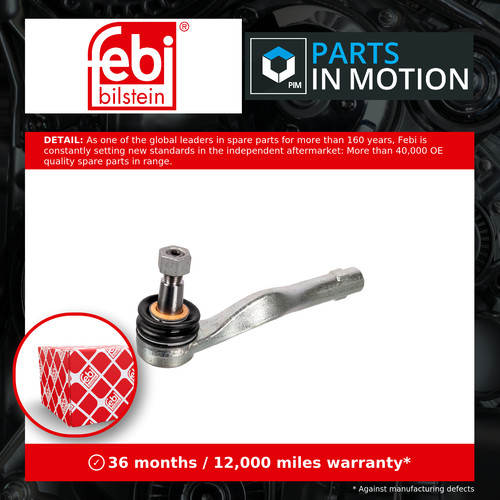 Tie track rod end - tie,