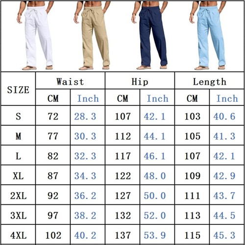Summer mens casual - linen, baggy