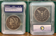 Lovely 1864-O Genuine Morgan Silver Dollar In God We Trust Eagle Coin A166