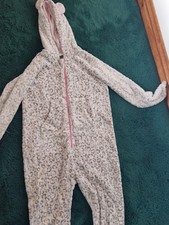 Cute Cheeta Print bodie suit For Ages 9-10.