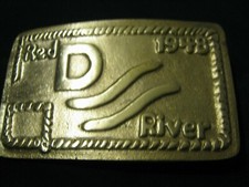 John Wayne BRASS Red River D