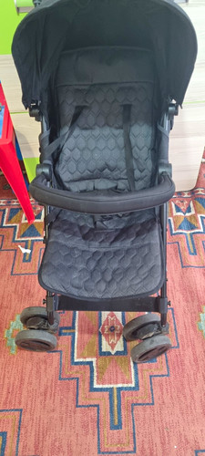 Black single pushchair - black,