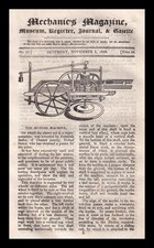 THE MOWING MACHINE INVENTED BY