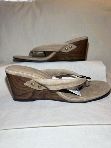 Zara split suede wedge - wedge, heel