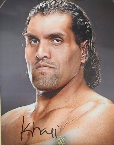 The great khali signed - great,
