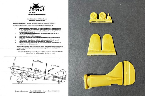 Alley cats resin tempest - cats, 1/48