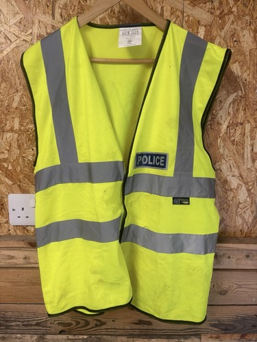 Police officer high vis jacket - police,