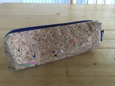 Faux cork wooden fabric - faux, pencil