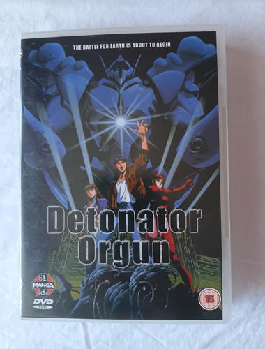Detonator orgun dvd manga - orgun, (manga