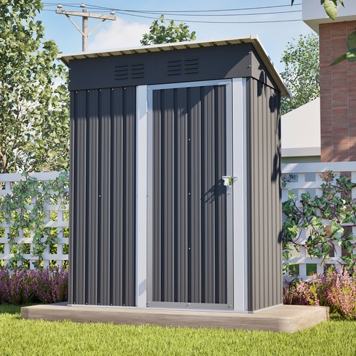 5x3 metal garden shed - garden,
