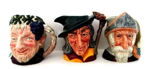 Royal doulton character jugs - doulton,