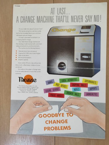 Thomas automatics 3002 note - thomas,