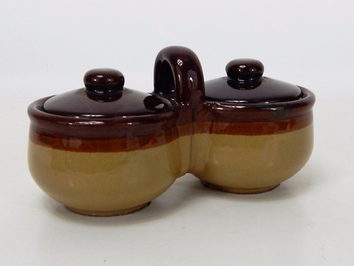 Duel mini twin ceramic crocks - mini,
