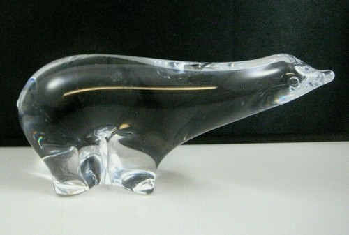 Art glass standing seal - art,