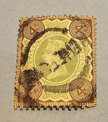 1887 1892 jubilee 4d - gb, 1887-1892