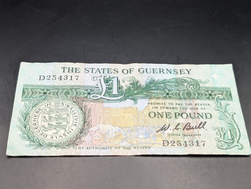Guernsey pound 1980 banknote - pound,