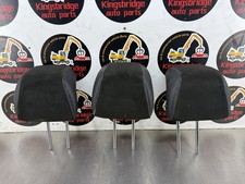 2017 Citroen DS3 MK2 Half Leather Rear Headrests / 3 Piece Set