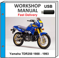 YAMAHA TDR250 TDR 250 1988
