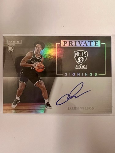 Jalen wilson 2023 - wilson, panini