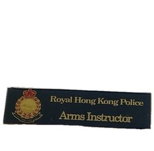 Royal Hong Kong Police Enamel