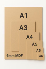 Mdf wooden board drawing - mdf,