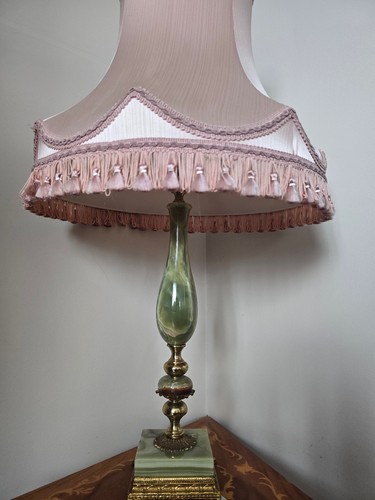 Genuine onyx table lamp - onyx,