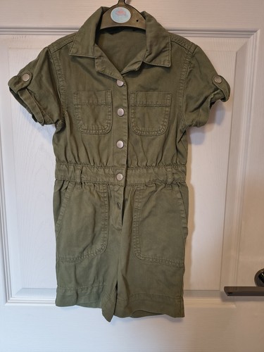 Khaki green playsuit george - khaki,