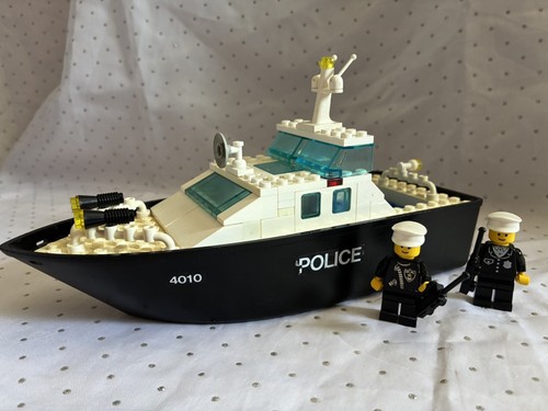 Lego police rescue boat set - lego,