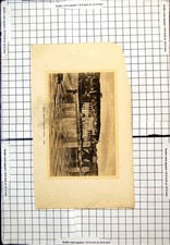 Old Antique Print Oban Great Western Hotel West Coast Scotland Buildings