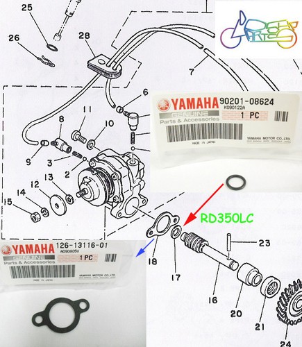 Yamaha rd350ypvs rz350 rd350lc - rd350ypvs,