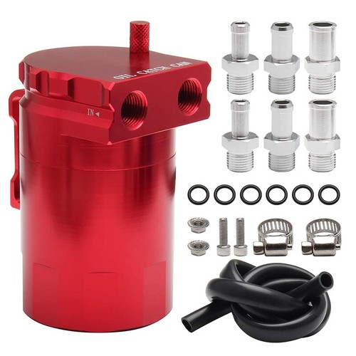 Oil catch can kit - can, reservoir