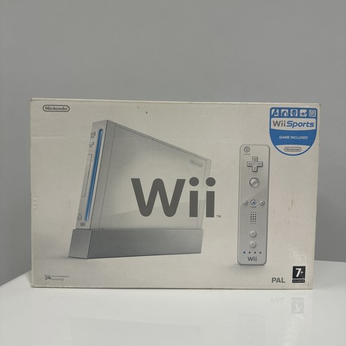 Nintendo wii white console pal - nintendo,