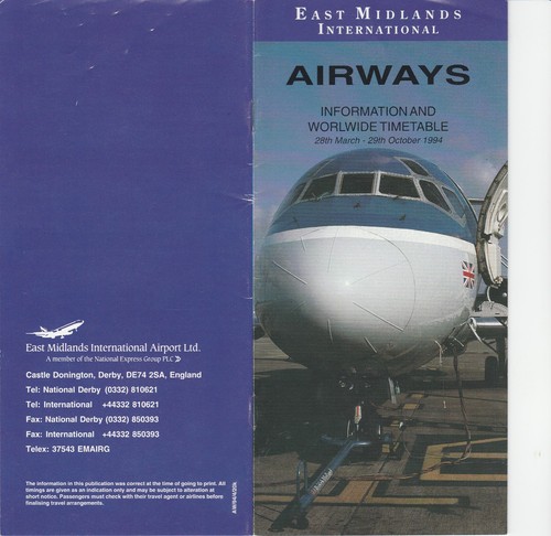 Flight plan east midlands - plan,
