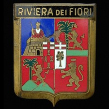 Riviera dei Fiori Car Badge