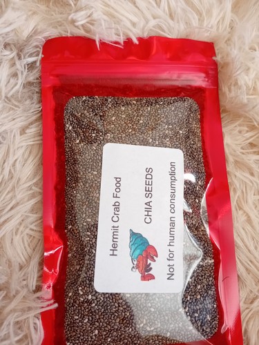 Chia seeds for hermit crab - seeds,