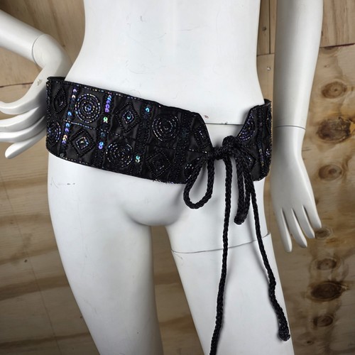 Vintage sequin belt - vintage,