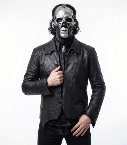 Papa perpetua black leather - papa, v