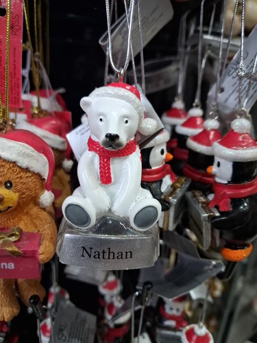 Nathan polar bear festive - nathan,